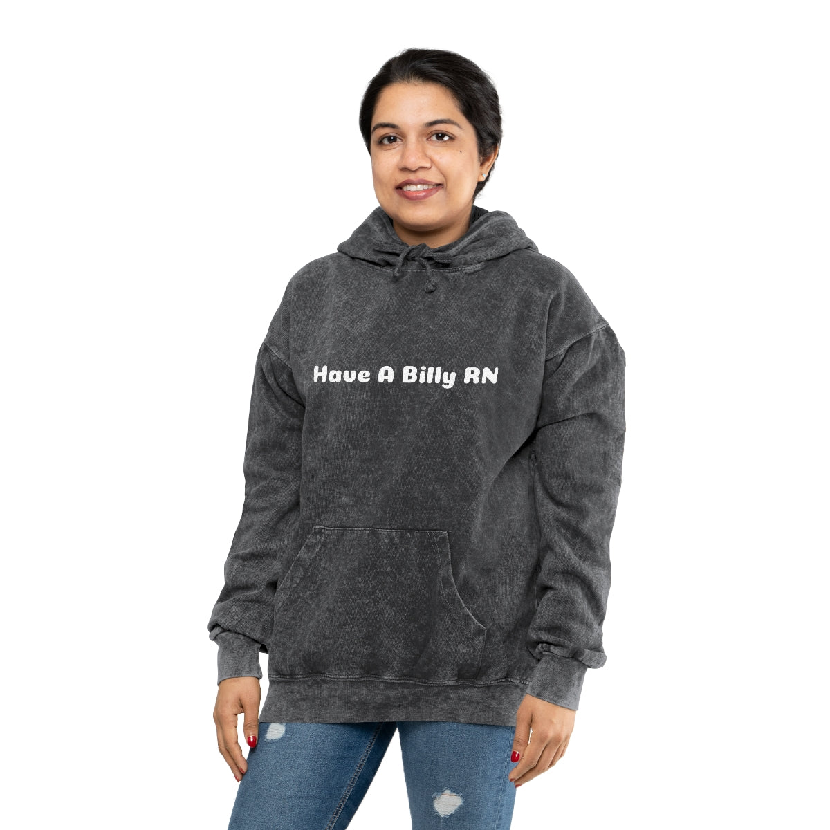 Unisex Mineral Wash Hoodie